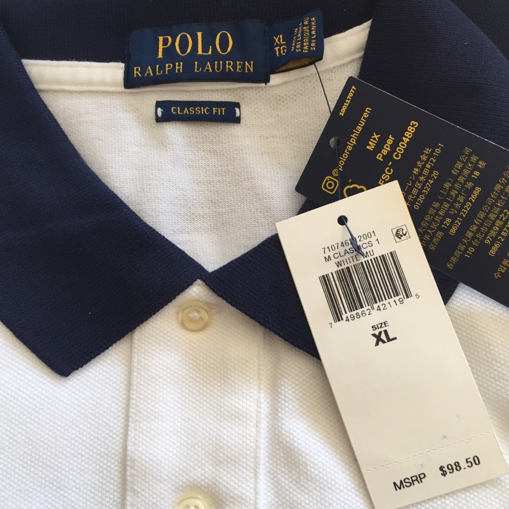 Polo Ralph Lauren Men’s Big Pony Polo Shirt - Picture 7 of 7